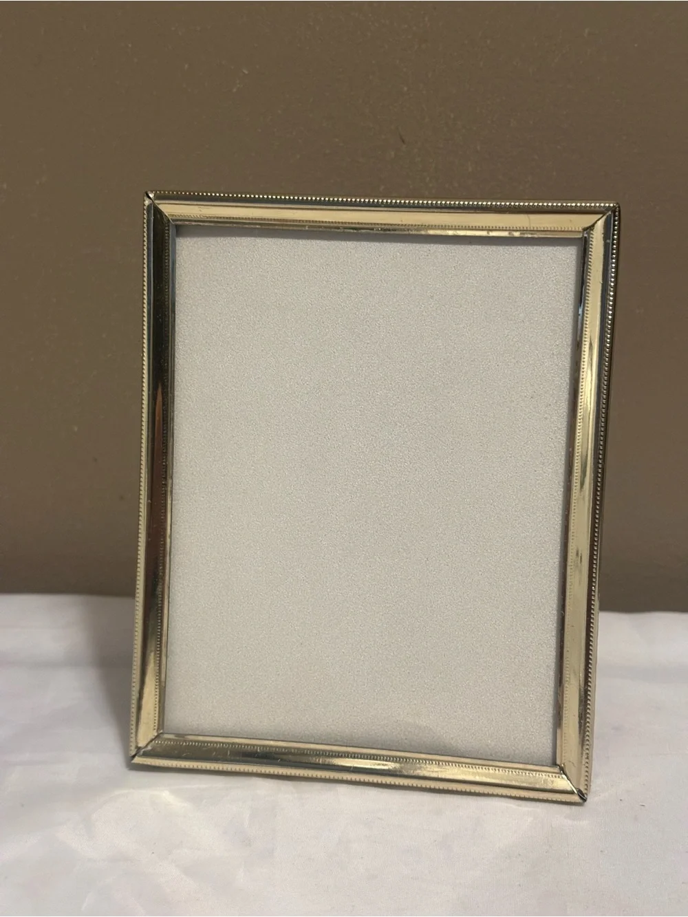 Classic Vintage Gold Toned Photo Frame Pair